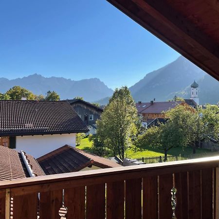 Dachgeschosswohnung Mit Traumhaftem Zugspitzblick Bei Garmisch Farchant Buitenkant foto