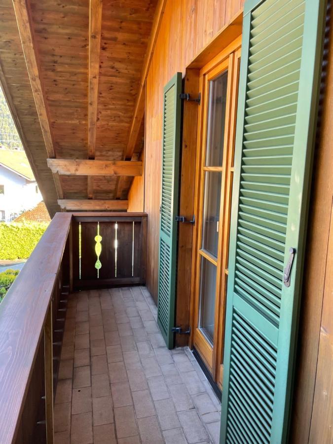Dachgeschosswohnung Mit Traumhaftem Zugspitzblick Bei Garmisch Farchant Buitenkant foto