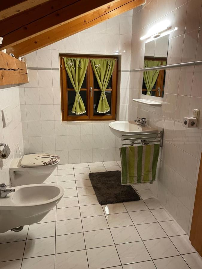 Dachgeschosswohnung Mit Traumhaftem Zugspitzblick Bei Garmisch Farchant Buitenkant foto